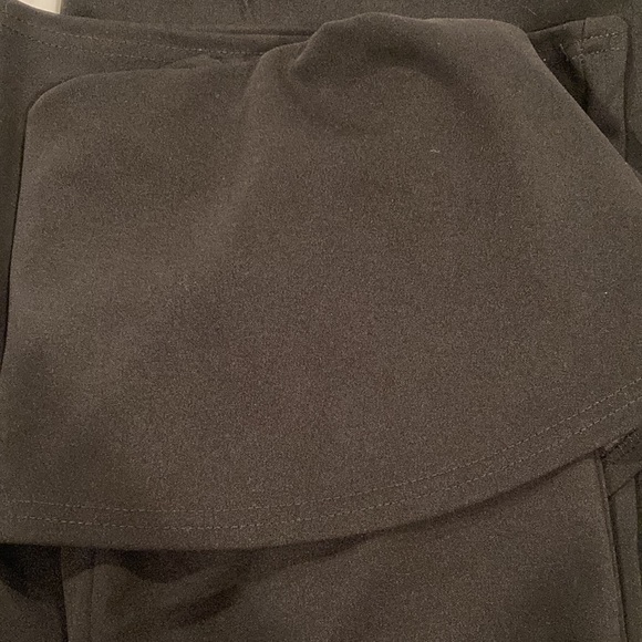 SheIn Strapless Tube Top High Waist Wide Leg Flounce Jumpsuit SzM - Picture 7 of 9